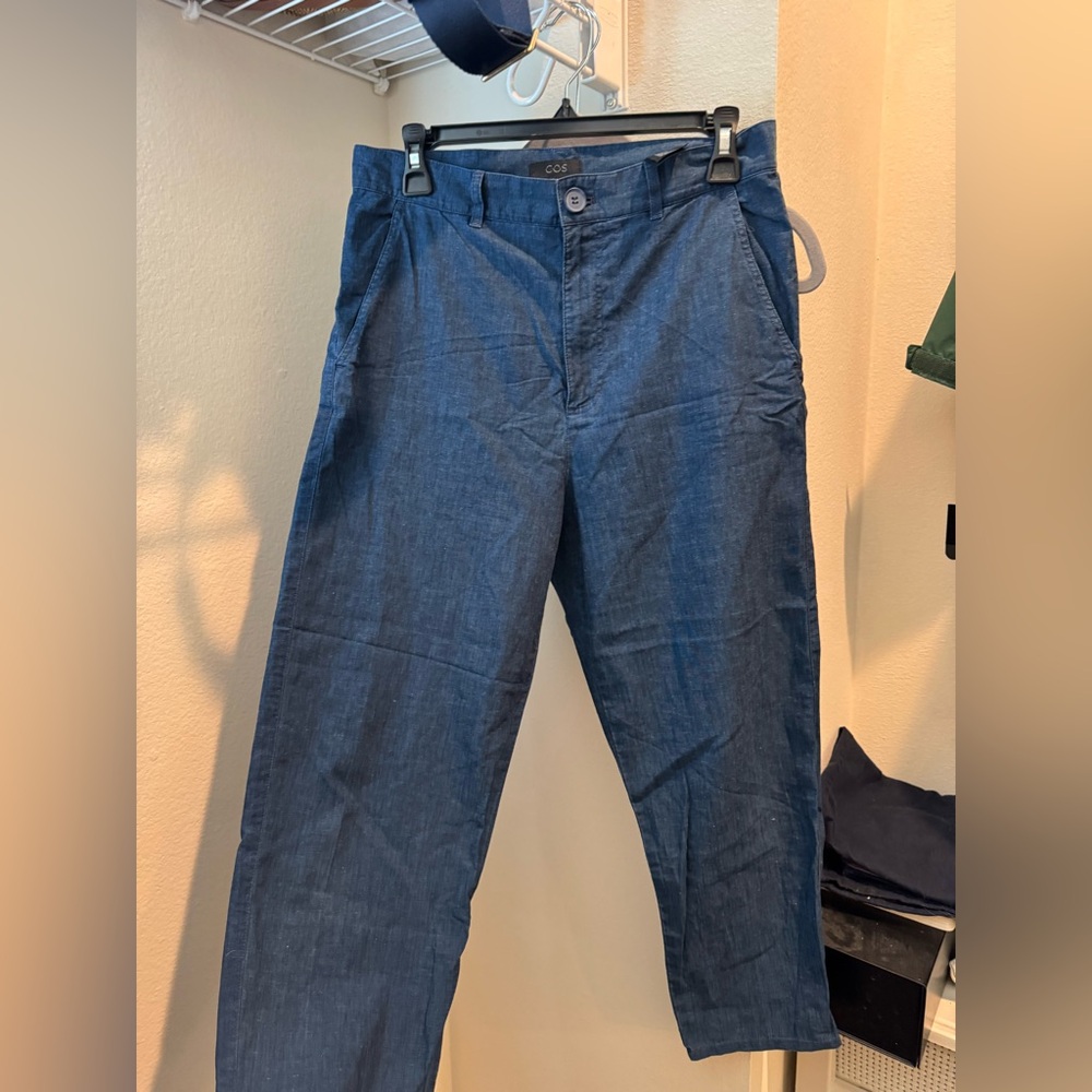 COS Blue Denim trousers